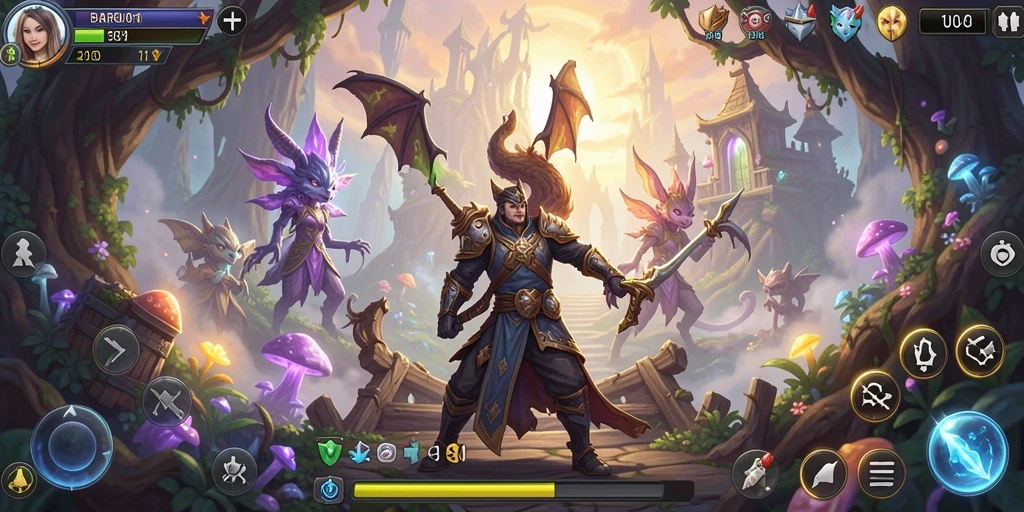 Tampilan gameplay yang menarik dan penuh tantangan di BARU01.