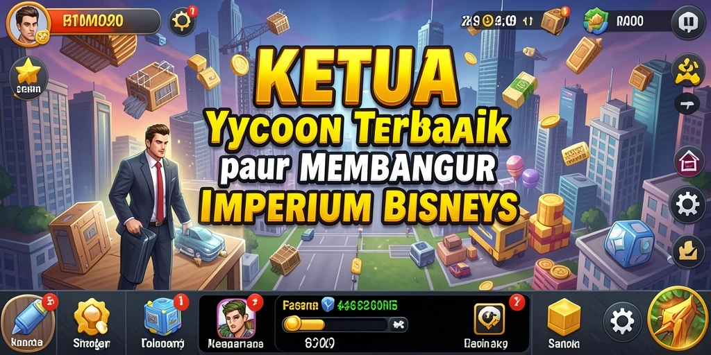 Screenshot gameplay KETUA menampilkan pengalaman Tycoon yang seru dan strategis.
