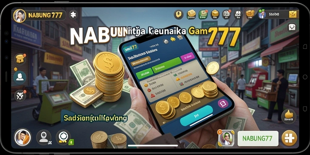 Tampilan gameplay menantang dan mendidik dari NABUNG77.