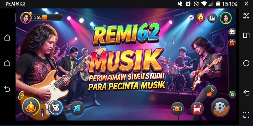 Tampilan gameplay seru dan interaktif di REMI62.