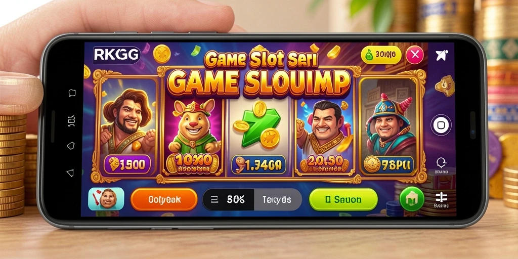 Tampilan menarik dari gameplay Slot RKGG yang seru.