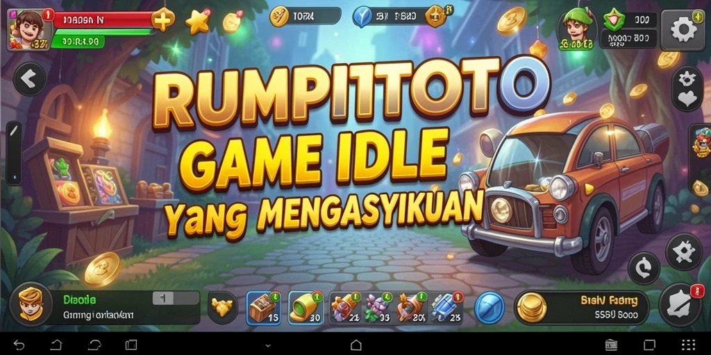 Tampilan gameplay RUMPITOTO yang menarik dan penuh warna.