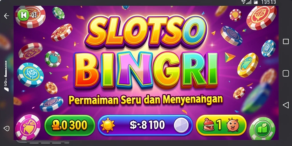 Tampilan gameplay Bingo yang menarik di SLOTSRI.